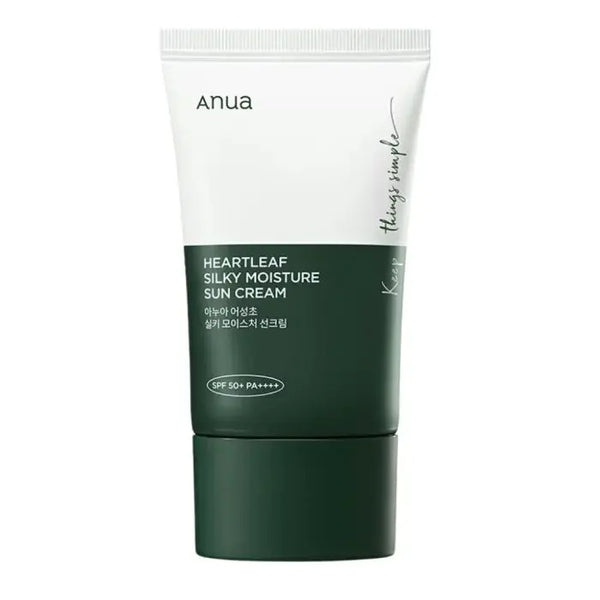 Heartleaf Skin Care Duo – Pore Control Cleansing Oil & Silky Moisture Sun Cream Beauty